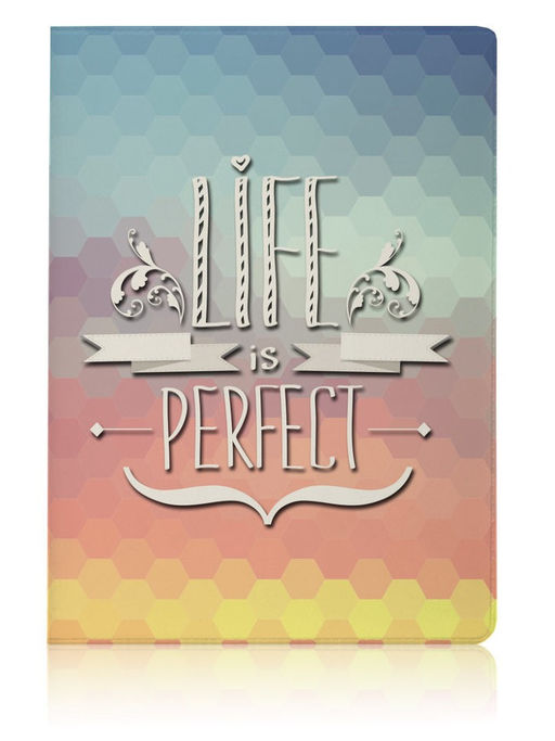 ОБЛОЖКА ДЛЯ ПАСПОРТА LIFE IS PERFECT, плотность 600 мкм