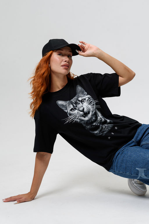 8506/1 Футболка женская оверсайз - Натали фото 263