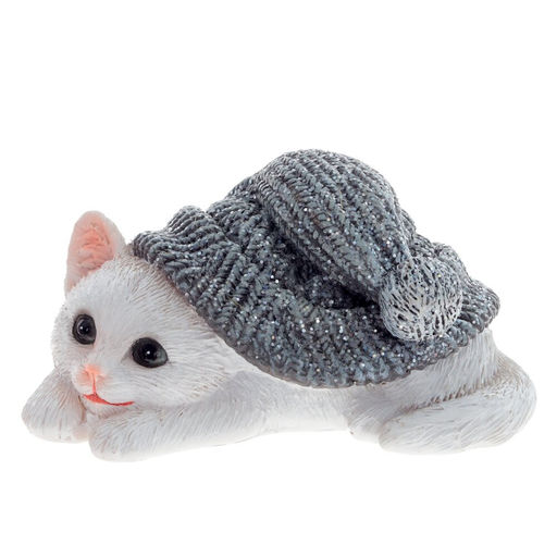 Фигурка декоративная "Котёнок", L10,5 W7,5 H6 см, 2в.