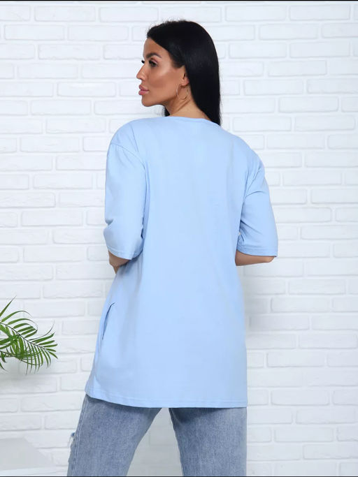 Футболка удлиненная 783