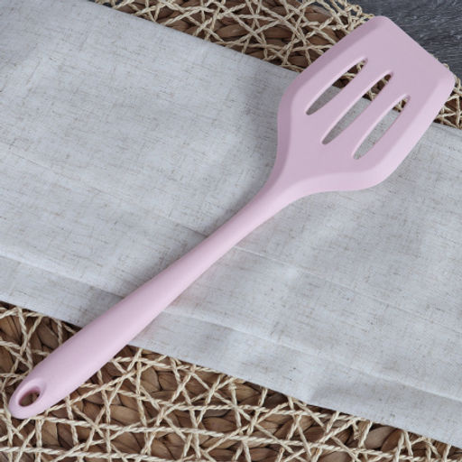 Лопатка с прорезями 30 см силиконовая / L -779 /уп 375/ - ГалеонТрейд фото 3