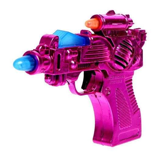 Пистолет Сверчок, световые и звуковые эффекты, работает от батареек, цвета МИКС - Simaland фото 3