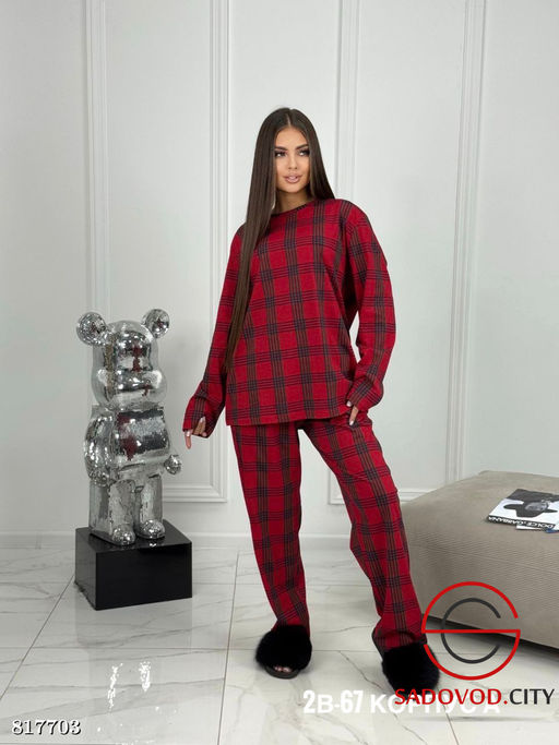 Пижама новогодняя женская