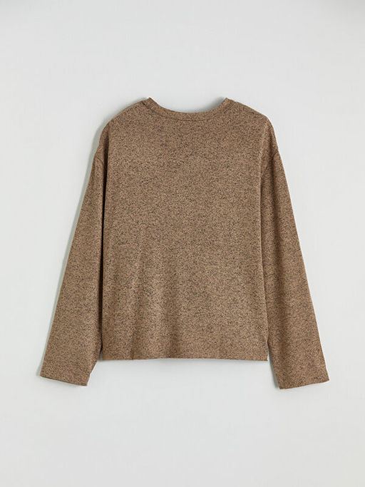 Bisiklet Yaka K?z ?ocuk D??me Detayl? Ti??rt