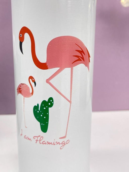 Термос Flamingo sunset, white (500 ml)