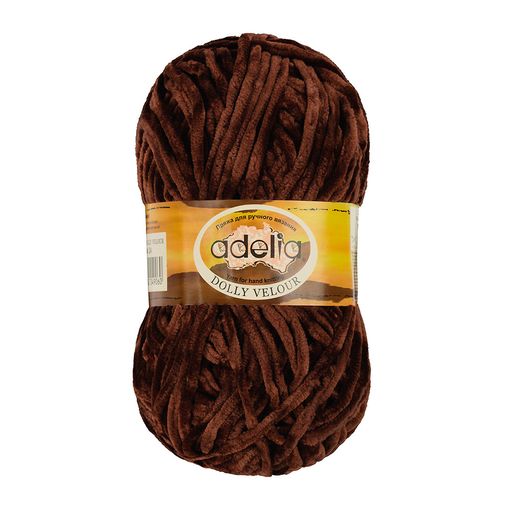 Пряжа ADELIA DOLLY VELOUR 100% микрополиэстер 5 шт. х 100 г 93 м  6 м
