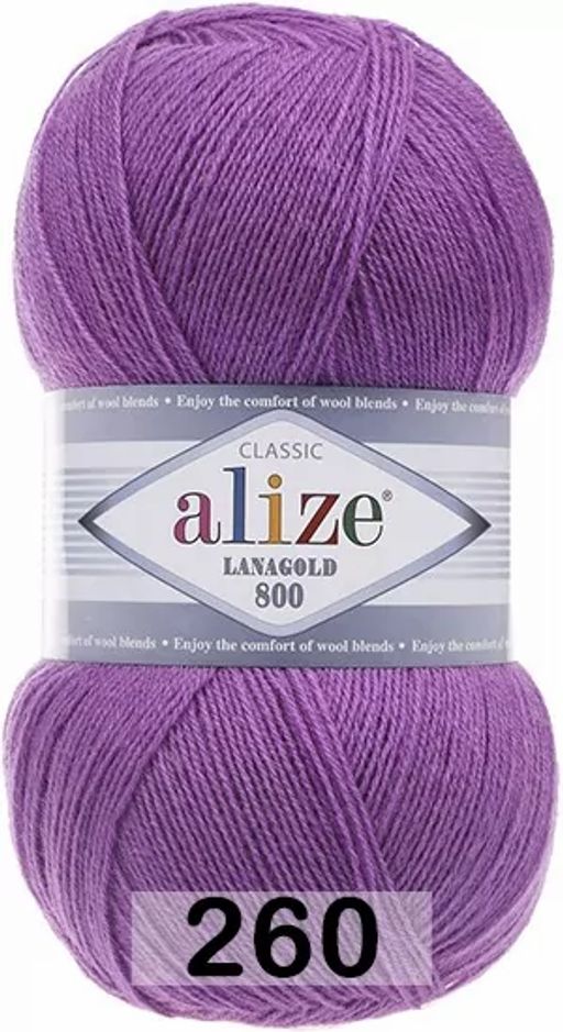 Пряжа LANAGOLD 800 - Alize фото 36