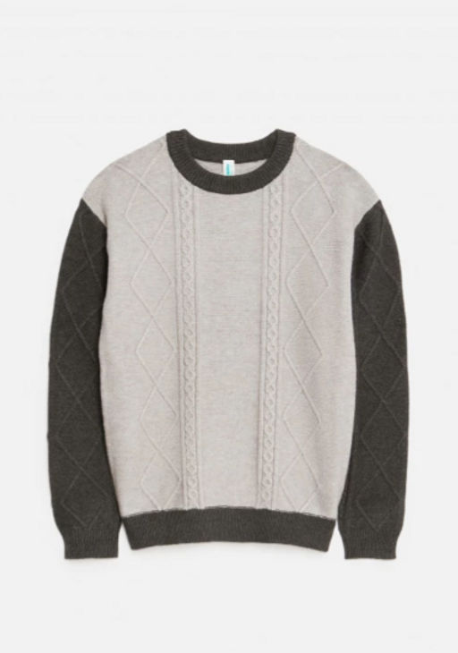 20110310120, Джемпер детский для мальчиков Neri серый меланж Acoola