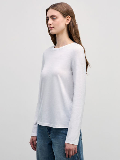 Базовый лонгслив из модала / Zarina фото 10