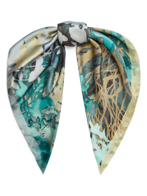 Платок жен. шелк 86х86 SS03-8232-14 - Eleganzza фото 2