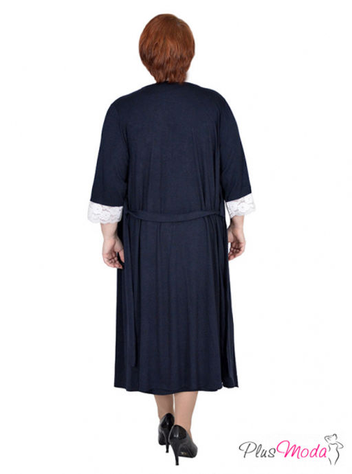 Халат-пеньюар Модель №208 размеры 44-80 - Plusmoda фото 12