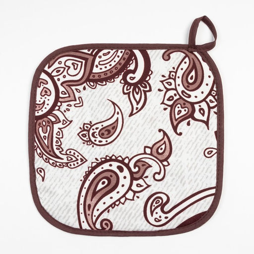 Кухонный набор Этель Восточные узоры, полотенце 40х73 см, прихватка 19х19 см, фартук 60х65 см  фото 10