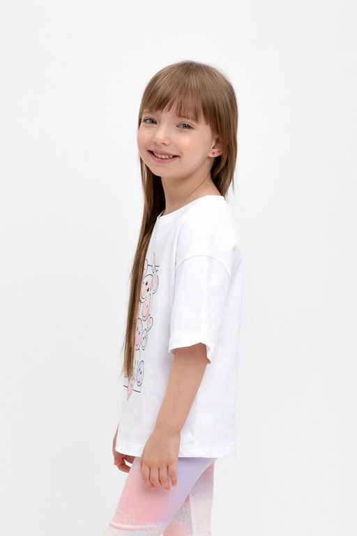 КР 302407/белый к461 фуфайка для дев - Crockid фото 4