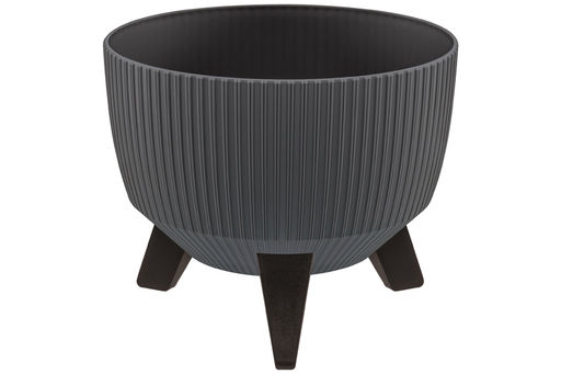 Кашпо 5,4 л 24*24*20 см Винто графит (модель 660) - Elan gallery фото 5