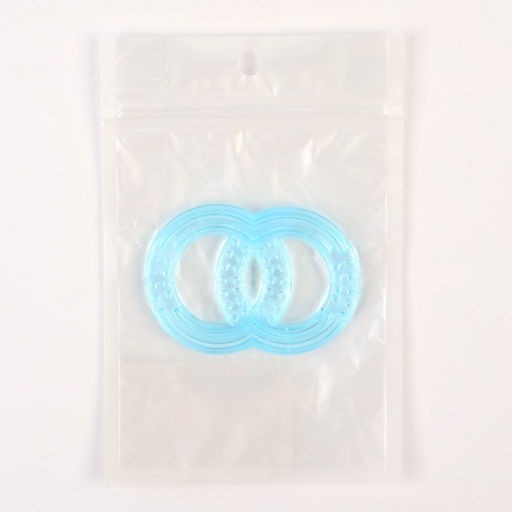 Цена за 2 шт. Прорезыватель силиконовый Крошка Я «Восьмерка», цвет МИКС