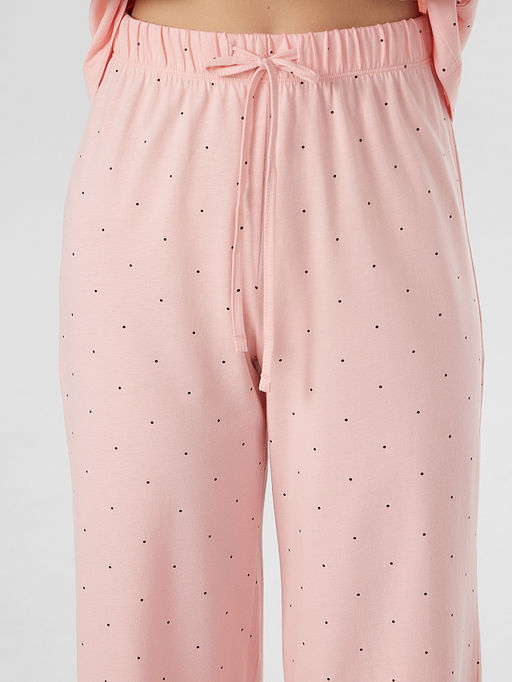 Комплект женский домашний розовый в горошек - Mark formelle фото 5