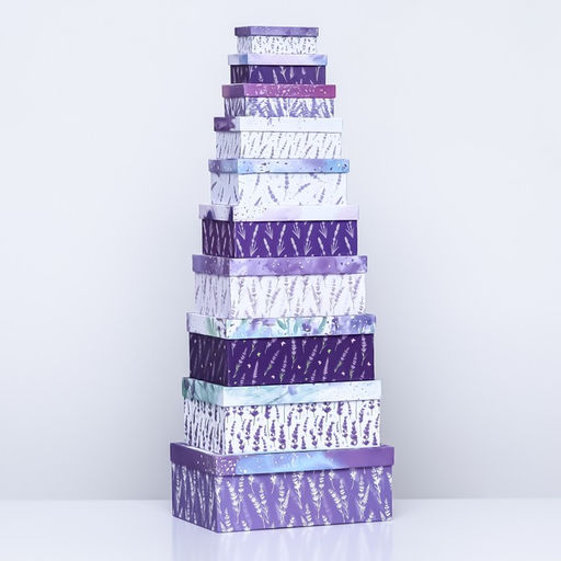 Набор коробок 10 в 1 В твой праздник, 30?20?13 - 12?6.5?4 см