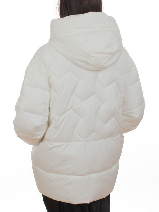 2309 WHITE Куртка зимняя женская (200 гр. холлофайбер)