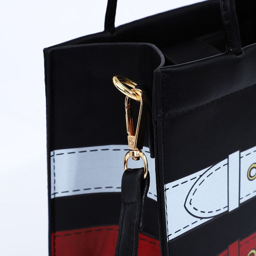 Сумка женская, тоут на молнии, цвет чёрный - Simaland фото 5