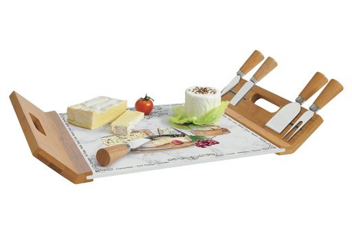 Набор для сыра Fromage (цветной), 44х28 см - Easy life фото 3