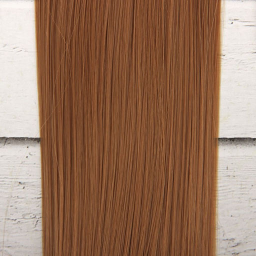 Волосы - тресс для кукол Прямые длина волос: 25 см, ширина: 100 см, цвет № 28 - Школа талантов фото 2