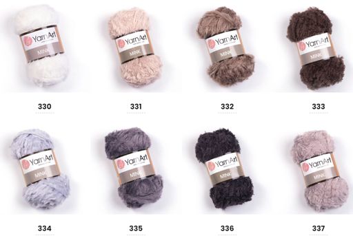 Цена за 10 мотков пряжи MINK