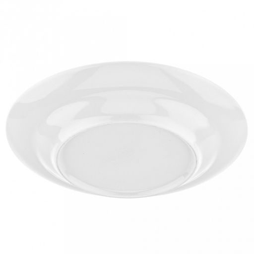 Тарелка мелкая фарфоровая Шарик д175мм, h25мм, гладкий край (Россия) - Домашняя мода фото 3