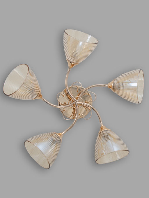 Люстра 13211/5, 5хE27, 40Вт, золото