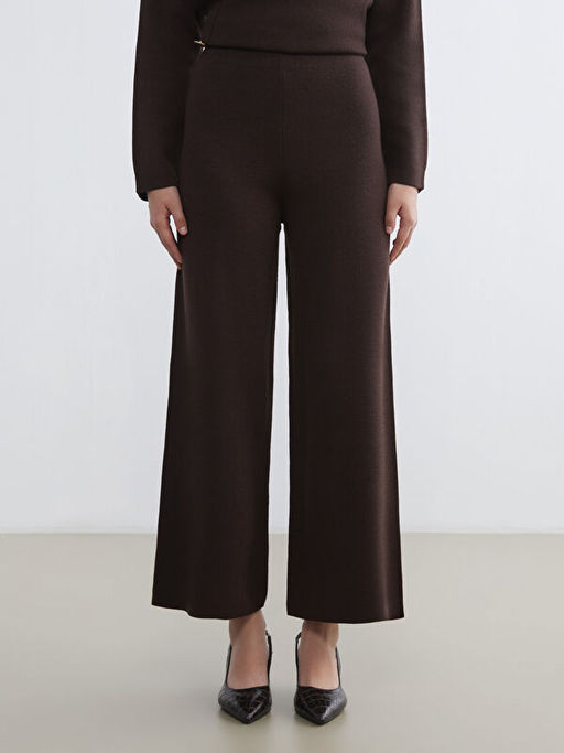 Beli Lastikli Geni? Pa?a Kad?n Triko Pantolon