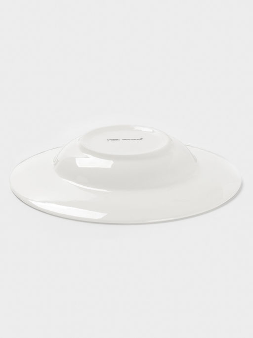 Тарелка для пасты Доляна White Label, 220 мл, d=23 см, фарфор, белая