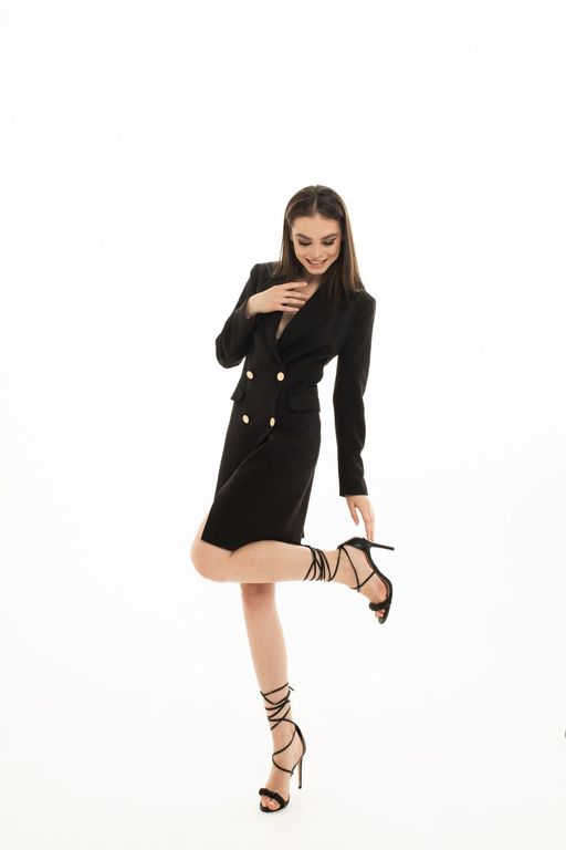 Платье AURA 3134-164 черный фото 3