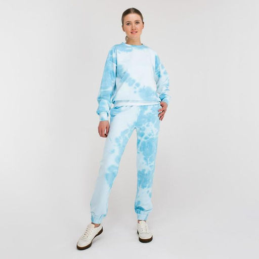Брюки женские спортивные MINAKU: Casual Collection, голубые, размер 50