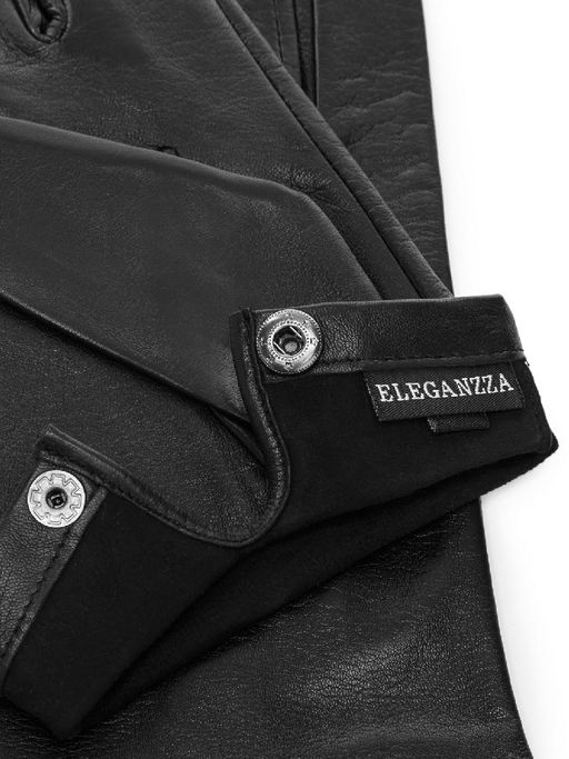 Перчатки мужские б/п IS90305 black - Eleganzza фото 4