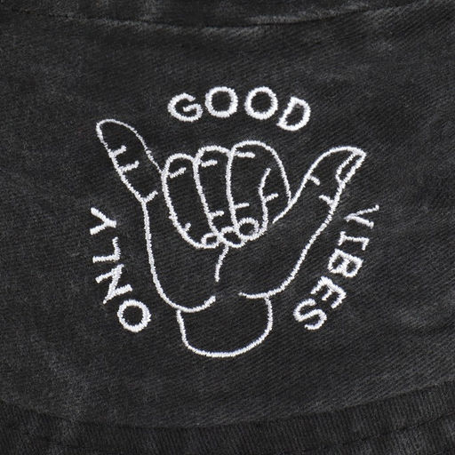 Панама Good vibes, джинса, р-р 56