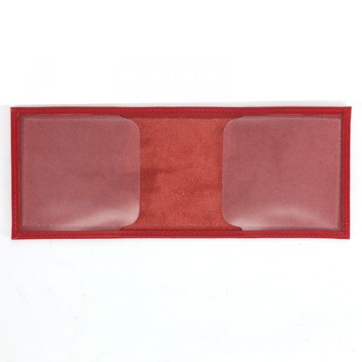 Обложка Croco-у-601 (для студ.билета) натуральная кожа красный матовый (16) 226915 фото 2