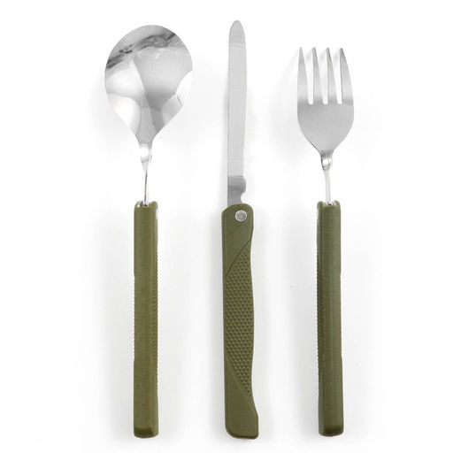 Набор складных приборов Видишь еду-ешь, ложка, вилка, нож - Simaland фото 4