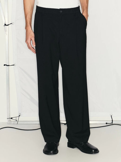 Брюки с защипами relax fit / Zarina  фото 2