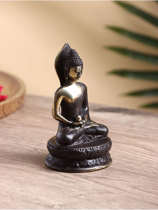 Сувенир «Будда», 8×7×13 см, бронза