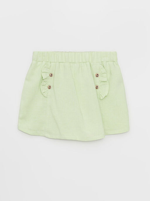 Beli Lastikli K?z Bebek ?ort Etek