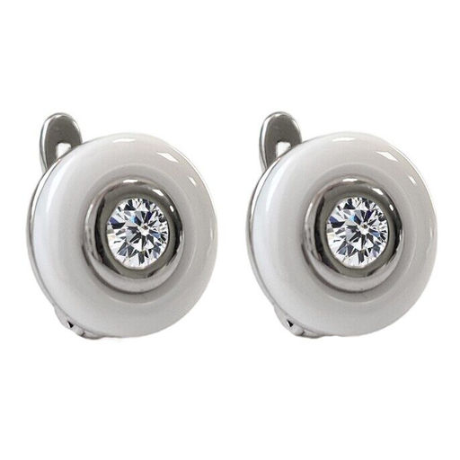 Серьги с керамикой