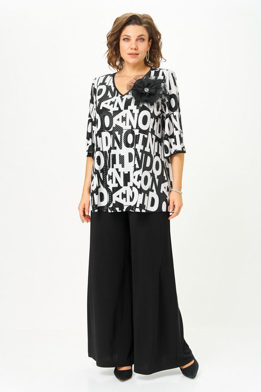 Костюм Svetlana Style 5035 черный+буквы