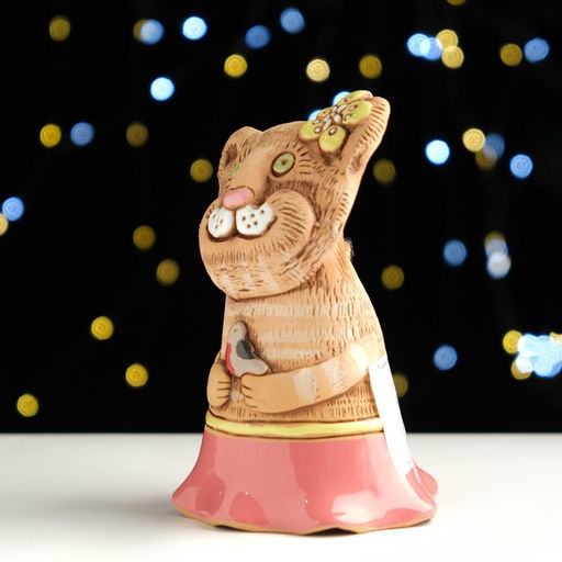 Колокольчик Кошка в платье, керамика - Simaland фото 2