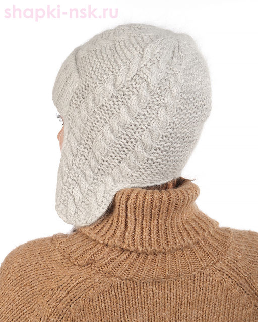 Сильвер Ушанка женская флис (56-58)