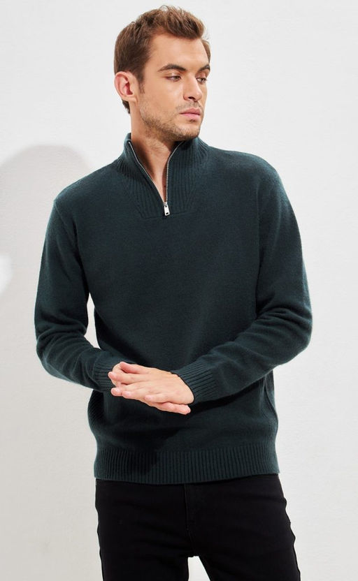 Джемпер F321-15256 d.green - Fine joyce фото 10