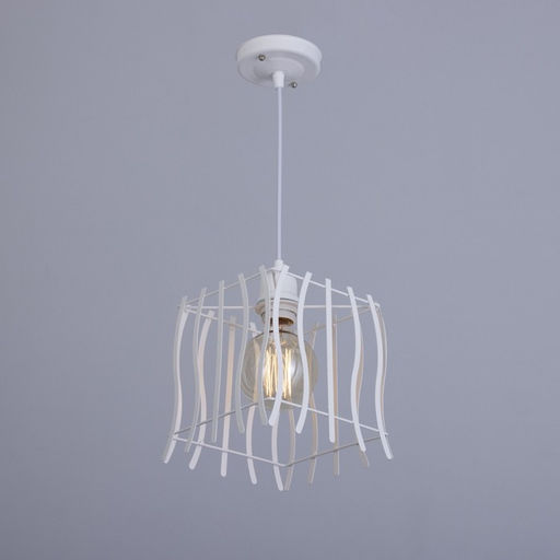 Светильник подвесной BayerLux «Оскол», ледяной белый, 1×40 Вт E27