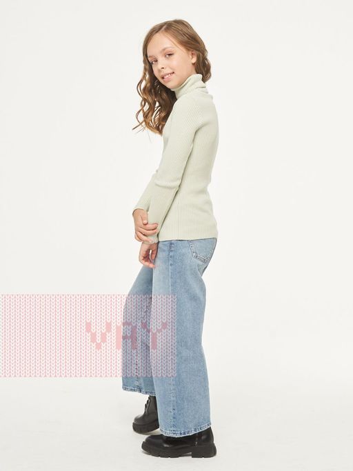 Свитер детский 212-10112. EST-TA бл.зелёный