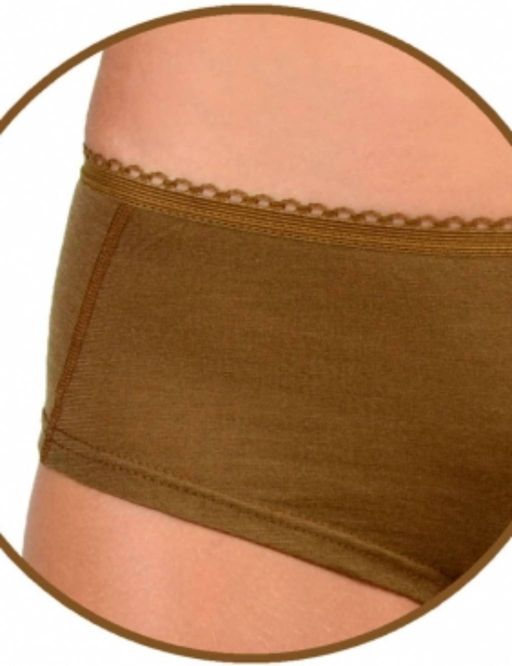 Трусы женские из верблюжьей шерсти с низкой талией