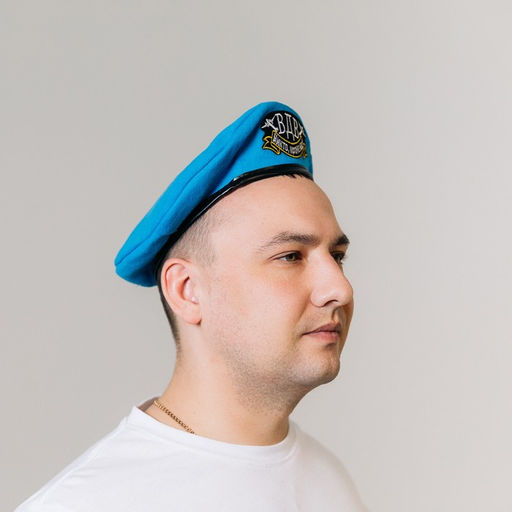 Беретка ВДВ. Никто, кроме нас, взрослая, р-р. 54-56