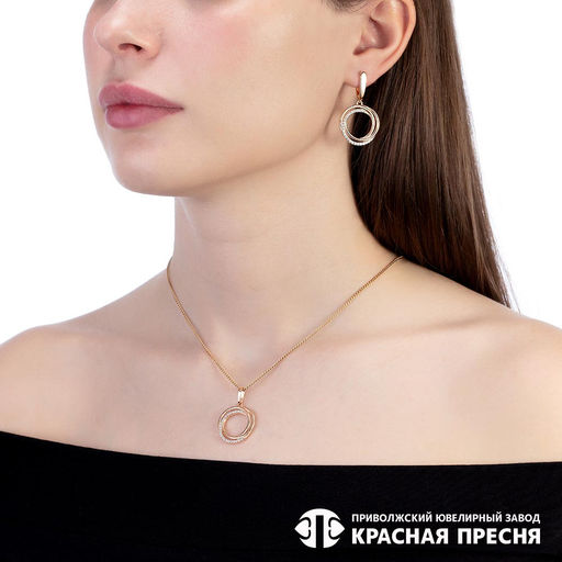 СЕРЬГИ 33813743Д - Красная пресня фото 2