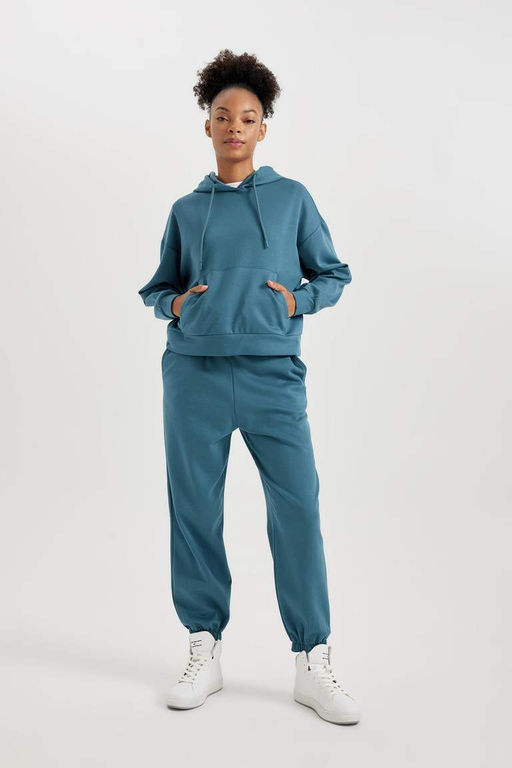 DeFactoFit Спортивные штаны свободного кроя Jogger из ткани для дайвинга и скубы